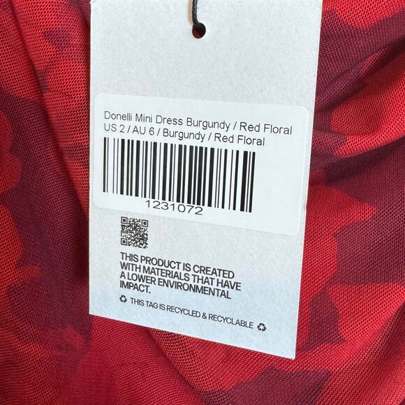 Princess Polly Donelli Strapless Mini Dress - Size 2 - Picture 7 of 7